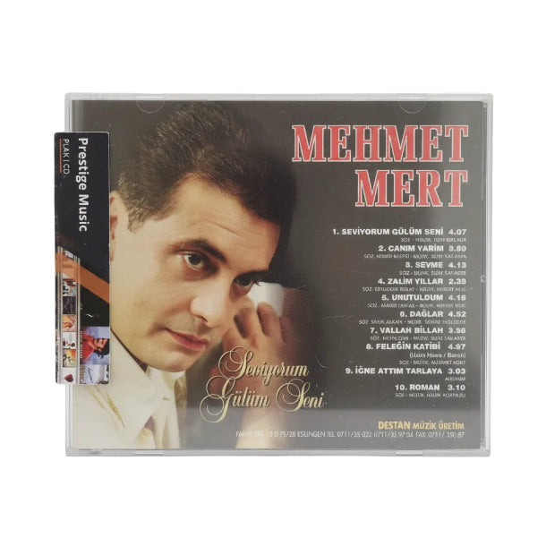 Mehmet Mert Seviyorum Gülüm Seni CD | DESTAN Müzik | Almanya | Esslingen | CD