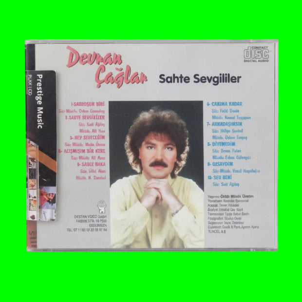 Devran Çağlar - Sahte Sevgiler ( Arabesk | CD ) Destan Müzik