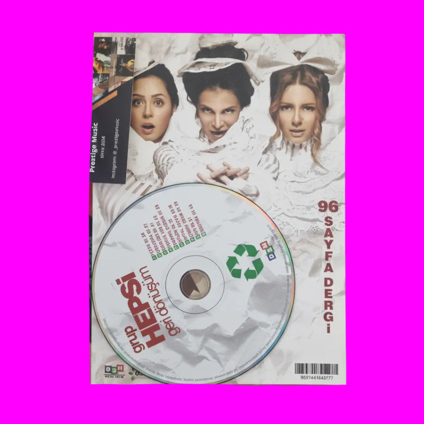 Grup Hepsi - Geri Dönüşüm CD + 96 sayfa Dergi | Hepsi CD | Türkischer Pop | CD's