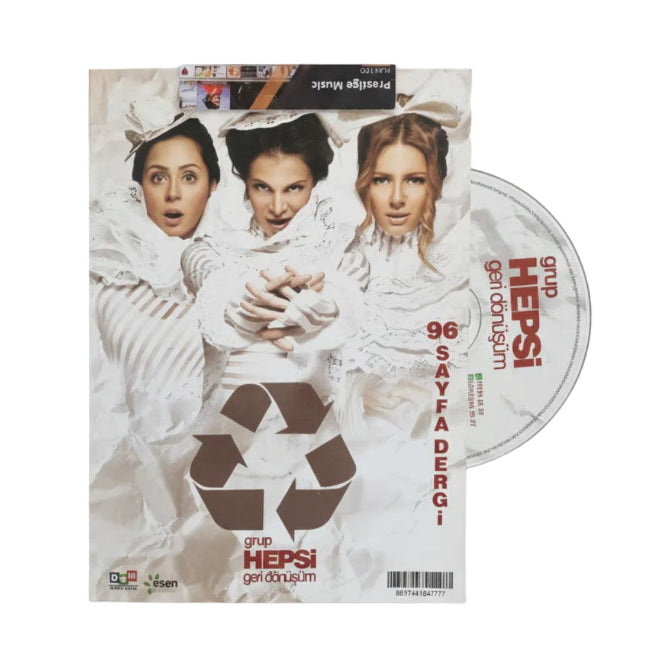 Grup Hepsi - Geri Dönüşüm CD + 96 sayfa Dergi | Hepsi CD | Türkischer Pop | CD's