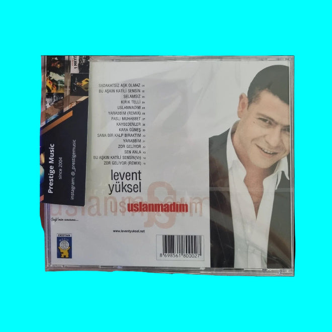 Levent Yüksel CD | Levent Yüksel - Uslanmadım ( CD )DESTAN Müzik Almanya | CD