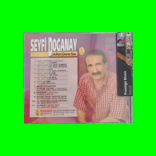 Seyfi Doğanay | Aşkı Çekene Sor | CD | Türk Halk Müziği | CD Sipariş | Almanya