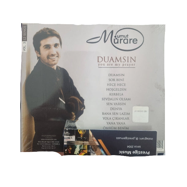Umut Mürare DUAMSIN | You are my prayer | CD | Özgün Müzik | CD