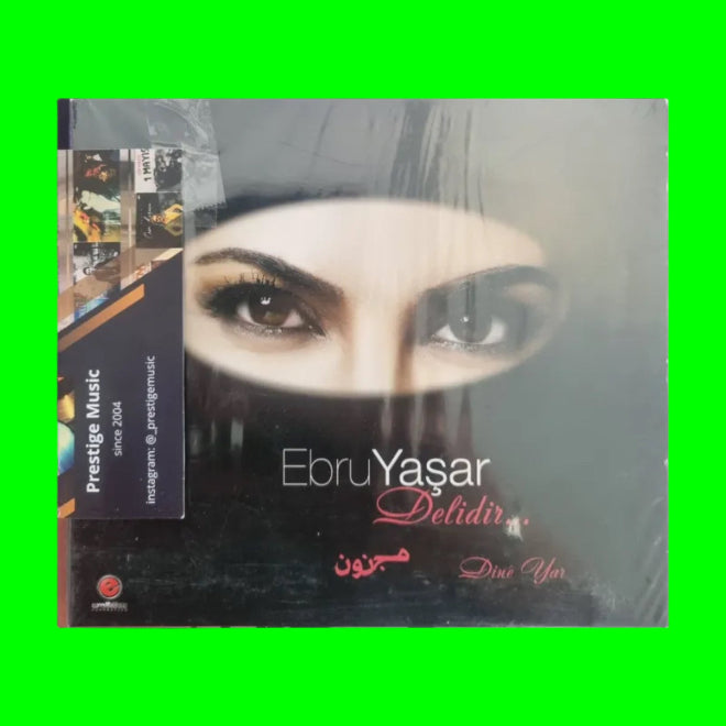 Ebru Yaşar – Delidir CD | Ebru Yaşar Dinê Yar CD | Türkische CD | Türkçe Arabesk CD