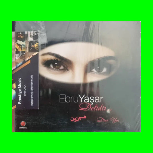 Ebru Yaşar – Delidir CD | Ebru Yaşar Dinê Yar CD | Türkische CD | Türkçe Arabesk CD