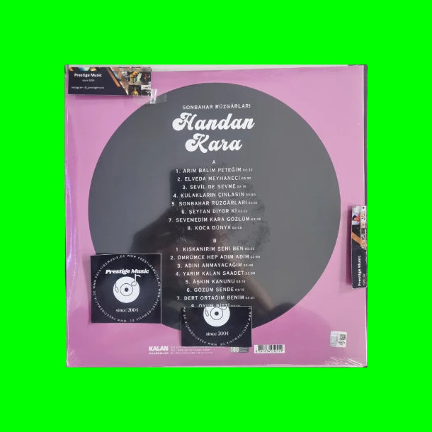 Handan Kara Plak - Yeşilçam Şarkıları ( Plak ) Schallplatte | LP