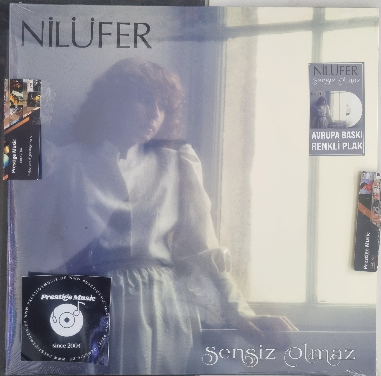 Nilüfer - Sensiz Olmaz Plak (Renkli Plak) Nilüfer - Sensiz Olmaz (Nilüfer Plak) Türkische Schallplatte | LP