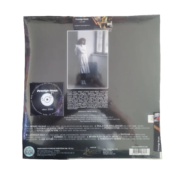 Nilüfer - Sensiz Olmaz Plak (Renkli Plak) Nilüfer - Sensiz Olmaz (Nilüfer Plak) Türkische Schallplatte | LP