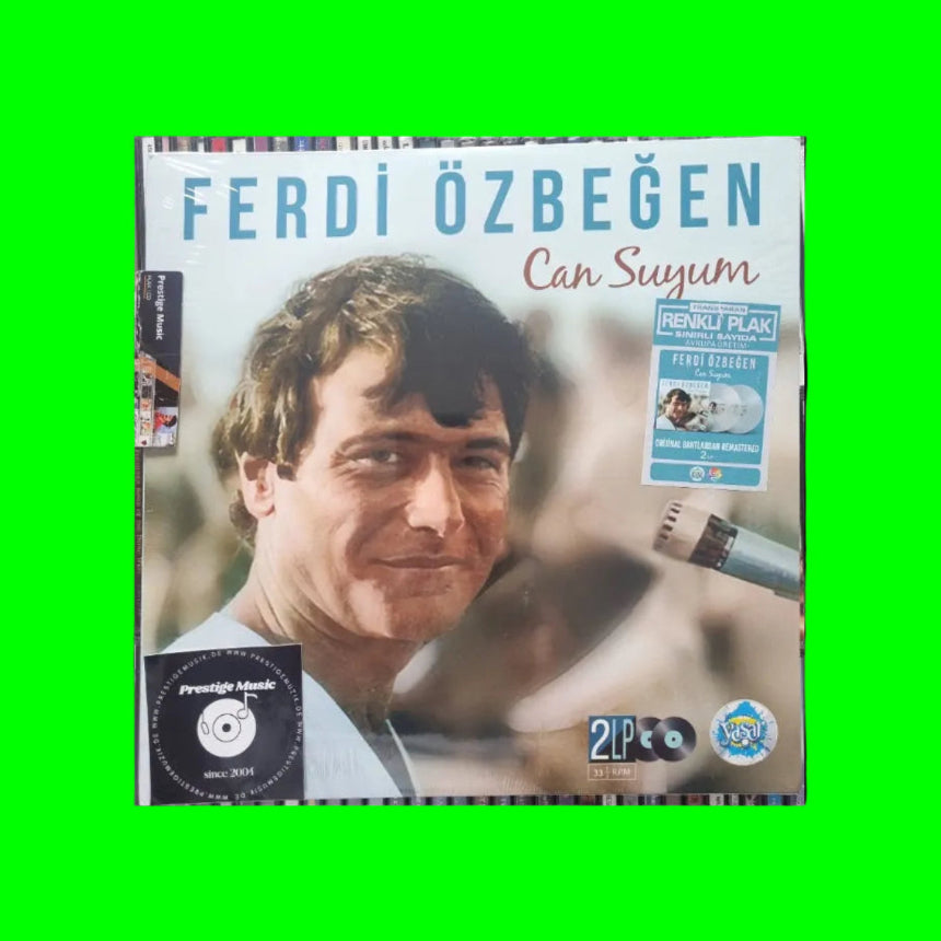 Ferdi Özbeğen - Can Suyum Plak ( 2 LP ) Renkli Plak | 2 LP | taverna müziği | pop | LP