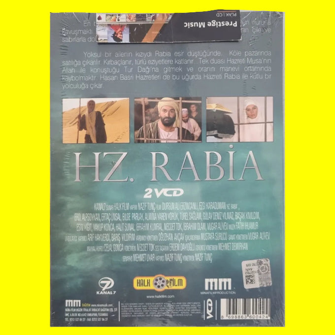 Hz. Rabia (2 Vcd)Dursun Ali Erzincanlı |Ezgi Karaduman | VCD