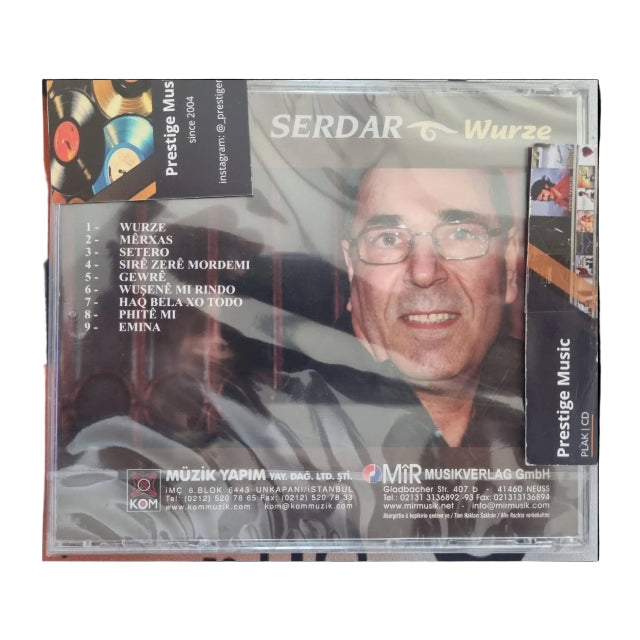 Serdar Wurze CD | Kürtçe CD | Kurdische CD