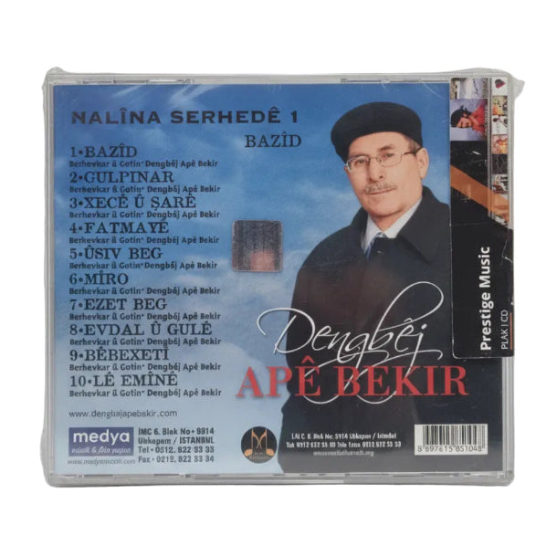 APÊ BEKIR Dengbej CD | Ape Bekir CD | NALiNA SERHEDÊ 1 | RAZiD | CD