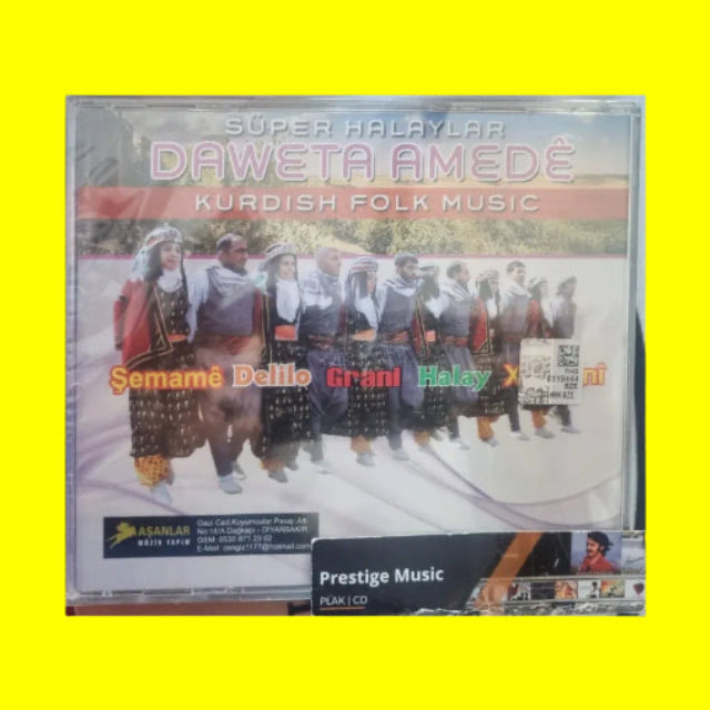 Daweta Amede - Süper Halay (CD) Süper Halaylar | KURDISCH FOLK MUSIC | Kürtçe Halay | CD
