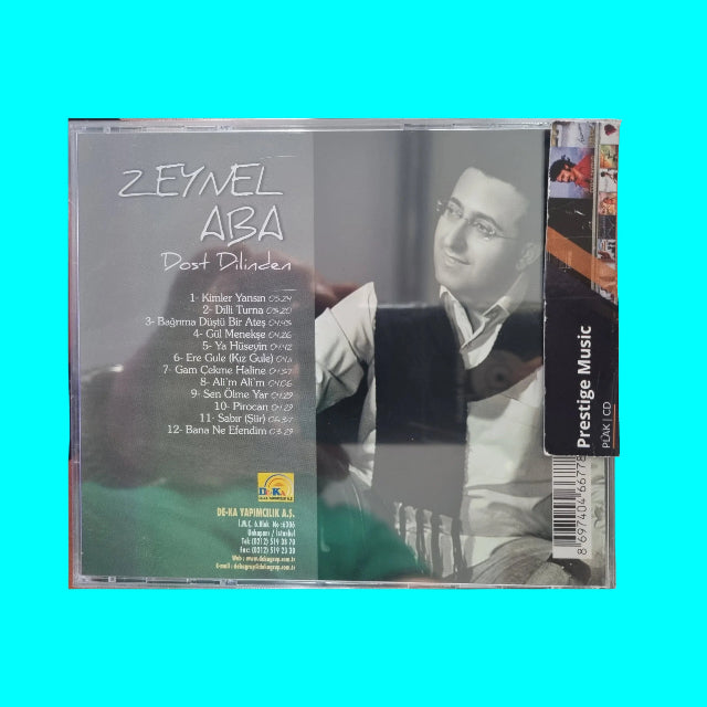 Zeynel Aba - Dost Dilinden (CD)Türk | Halk | Müziği | CD | Zeynel Aba - Dost Dilinden | CD