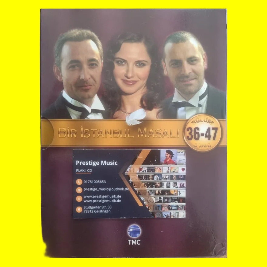 Bir istanbul Masalı DVD | Bölüm 36-47 | DVD Seti | Dizi | DVD