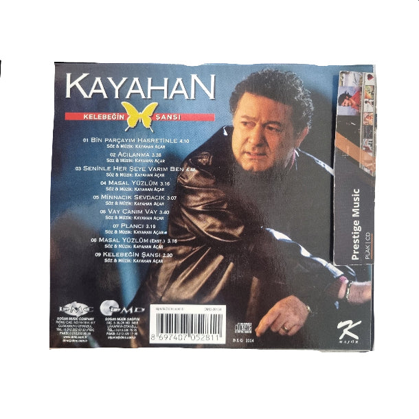KAYAHAN CD| Kayahan – Kelebeğin Şansı|Türkçe | CD