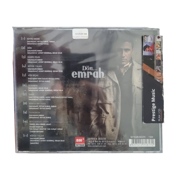 Emrah - Dön ( CD ) Arabesk | Müzik | CD