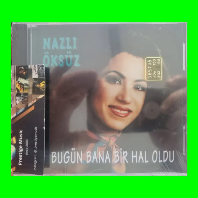 Nazlı Öksüz – Bugün Bana Bir Hal Oldu CD  Türk Halk | Halk | Müziği | CD