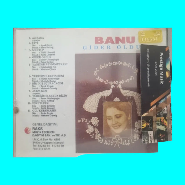 Banu Kırbağ gider olduk CD | Banu Gider olduk CD | Türkisch cd