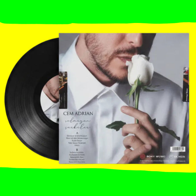 Cem Adrian - Solmayan Şarkılar Plak (Türkischer Pop | Türkische Kunstmusik | Schallplatte | LP)