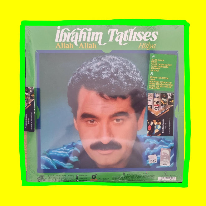 İbrahim Tatlıses Plak | İbrahim Tatlıses Allah Allah / Hülya Plak | Schallplatte | LP