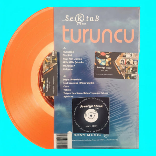 Sertab Erener Plak- Turuncu (Türkischer Pop | Schallplatte | LP)
