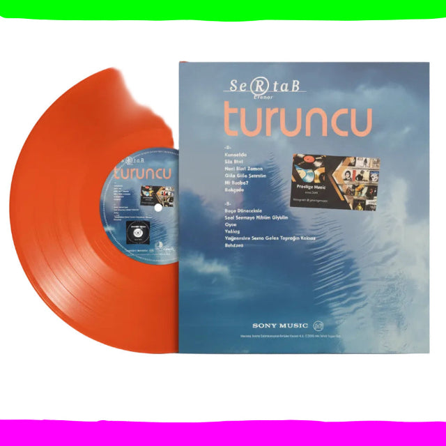 Sertab Erener Plak- Turuncu (Türkischer Pop | Schallplatte | LP)