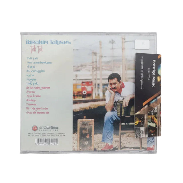 İbrahim Tatlıses - Tek Tek (CD) İbrahim Tatlıses Tek Tek CD |İbrahim Tatlıses CD | Türkçe | arabesk | CD's