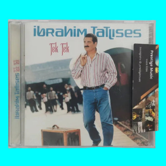 İbrahim Tatlıses - Tek Tek (CD) İbrahim Tatlıses Tek Tek CD |İbrahim Tatlıses CD | Türkçe | arabesk | CD's