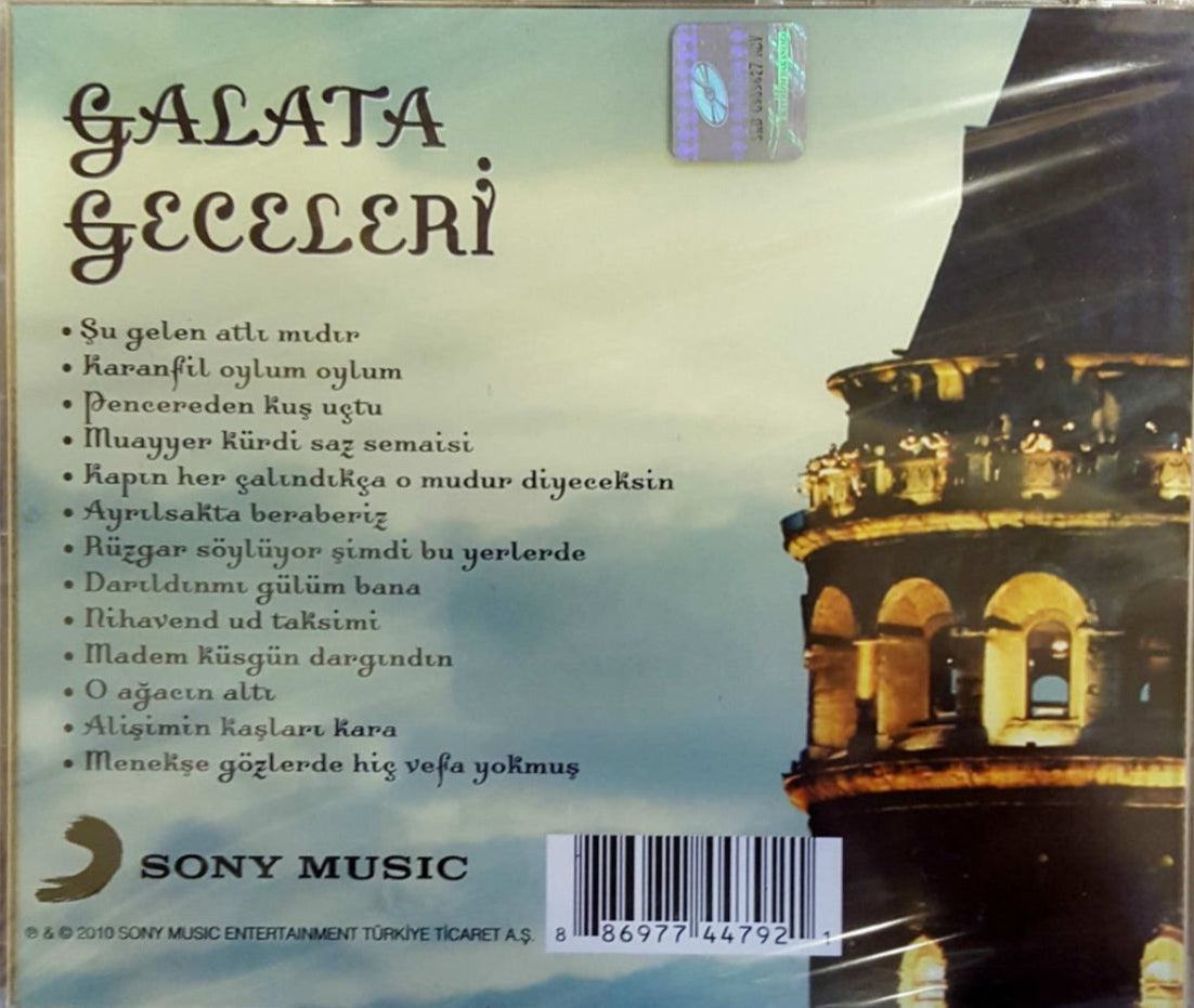 Galata Geceleri(CD) karışık |Fasıl Geceleri|CD