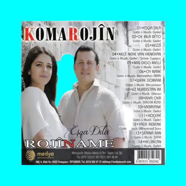 Koma Rojın - Rojiname ( CD ) Kürtçe |Kurdische Musik | CD