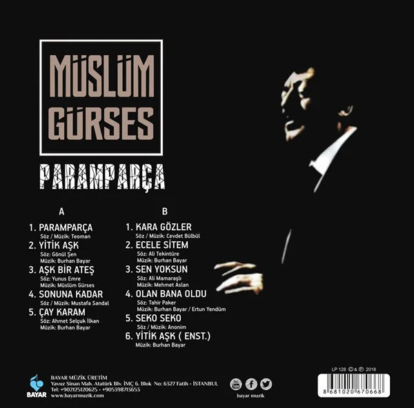 MÜSLÜM GÜRSES - PARAMPARCA - Record - Vinyl - Plak