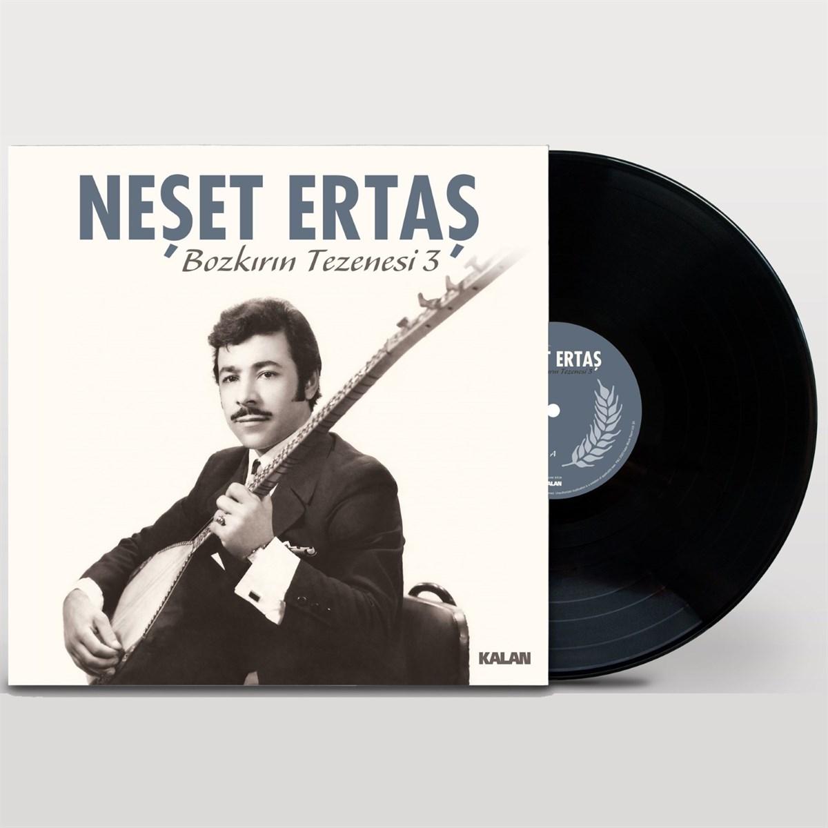 Neset Ertas Plak –Neşet Ertaş-Bozkirin Tezenesi 1-2-3 Plak-Schallplatte(LP SET)