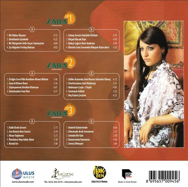 ZARA - Özlenenler - Turkish Film Music - Turkish Film Music - 3LP - Record - Vinyl - Plak