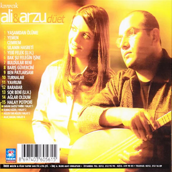 Kivircik Ali Kıvırcık Ali CD- Kıvırcık Ali-Arzu-Düet (CD)Türk Halk CD