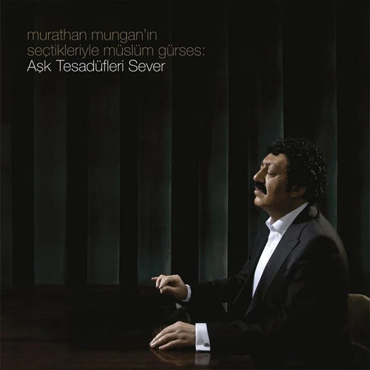 Murat Mungan's works MUSLUM GÜRSES: Ask Tesadüfleri Sever - record - vinyl - disc (2)