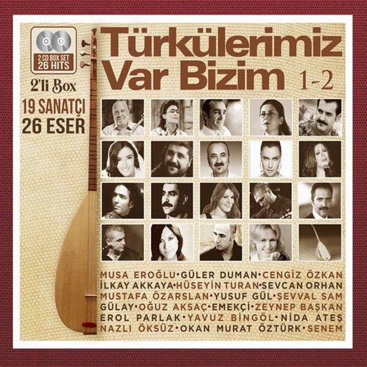 TURKISH MUSICIANS 1-2 - 19 Sanatci - 26 Eser - 2CD