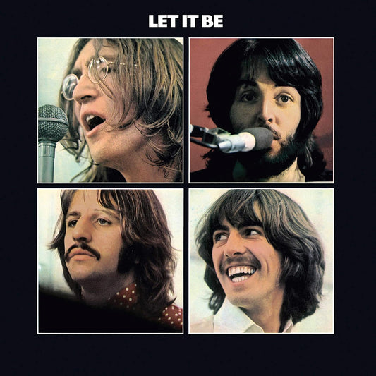 THE BEATLES - Let it be - record - vinyl - poster