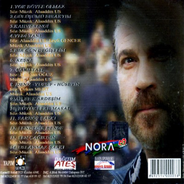 Alaaddin Us -  Uslanmaz Şarkılar CD | Türkçe Pop CD | Türkischer Pop | CD