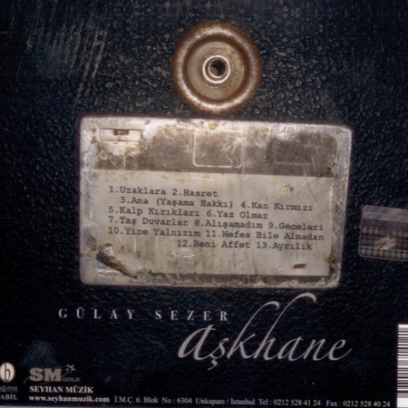 Gülay Sezer – Aşkhane CD | Caz Blues | Jazz | pop | CD |Türkce CD