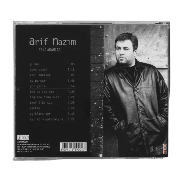 Arif Nazım - Eski Adamlar(CD) Arif Nazım Eski Adamlar CD | Türk Halk Müziği / Özgün Müzik | CD