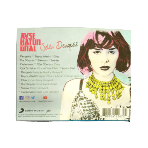 Ayşe Hatun Önal - Selam Dengesiz (CD)Türkçe | Türkische | CD