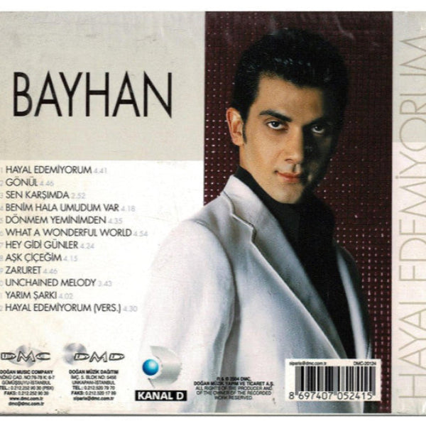 Bayhan - Hayal Edemiyorum (Arabesk) |CD'ler )