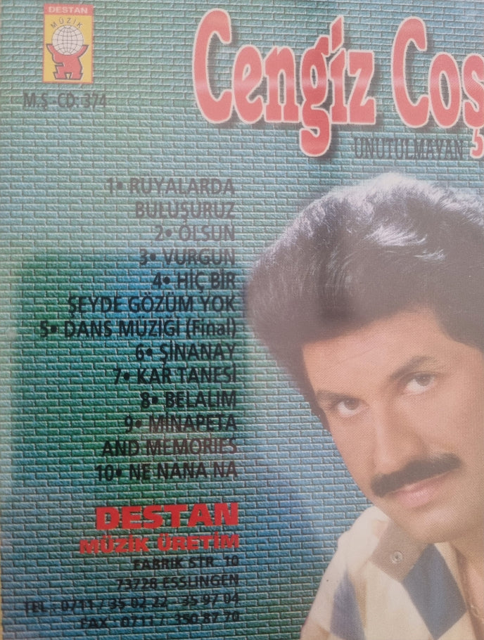 Cengiz Coskuner - Unutulmayan Enstrümantal Eserler (Türkisch Instrumental | CD)