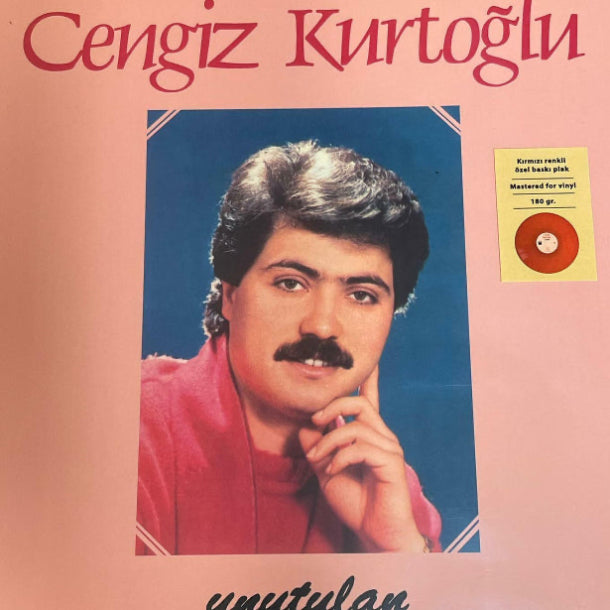 Cengiz Kurtoğlu Plak  | Unutulan (Türkische Schallplatte, Rote Sonderedition, Arabesk | (LP)