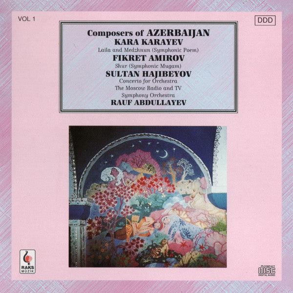 COMPOSERS OF AZERBAIJAN VOL.1 | CD | KARA KARAYEV | FIKRET AMIROV | SULTAN HAJIBEYOV | CD