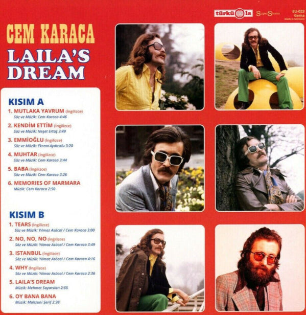 Cem Karaca - Laila's Dream Plak | Schallplatte | LP