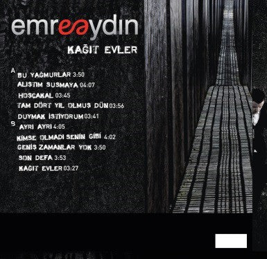 EMRE AYDIN ​​- Kagit Evler - Record - Vinyl - Plak - Red Plak