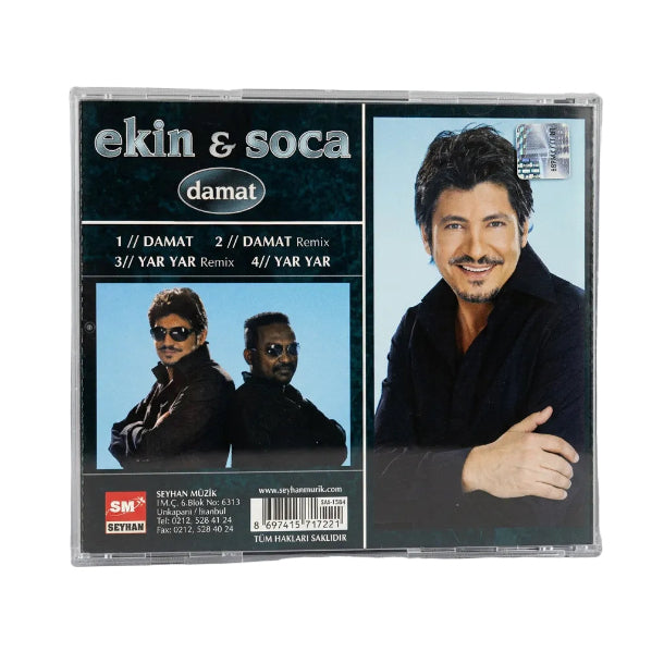 EKİN - SOCA - DAMAT( CD )Türkçe | Pop | CD