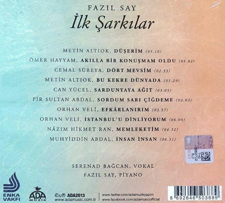 Fazıl Say - İlk Şarkılar(CD)